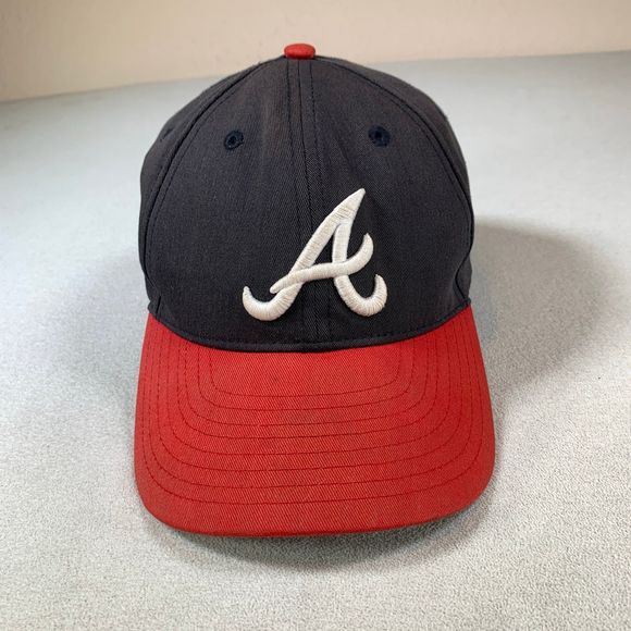 Atlanta Braves vintage new era SnapBack baseball cap hat - Picture 2 of 8